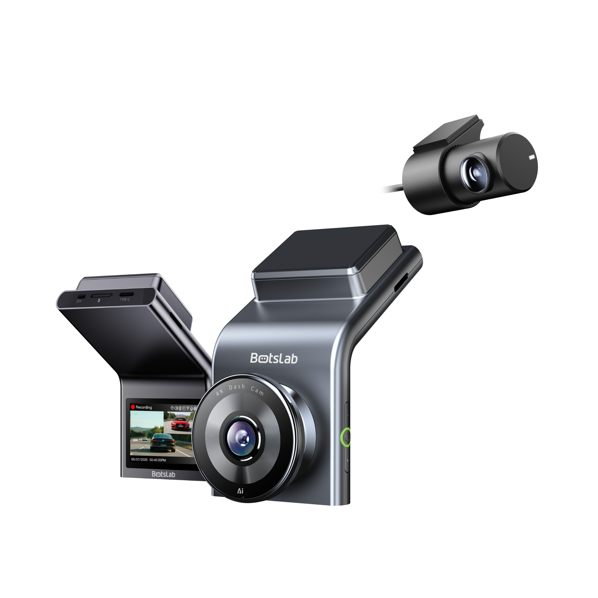 G300H Plus4K Detail, Wider Road Coverage product photo from Botslab