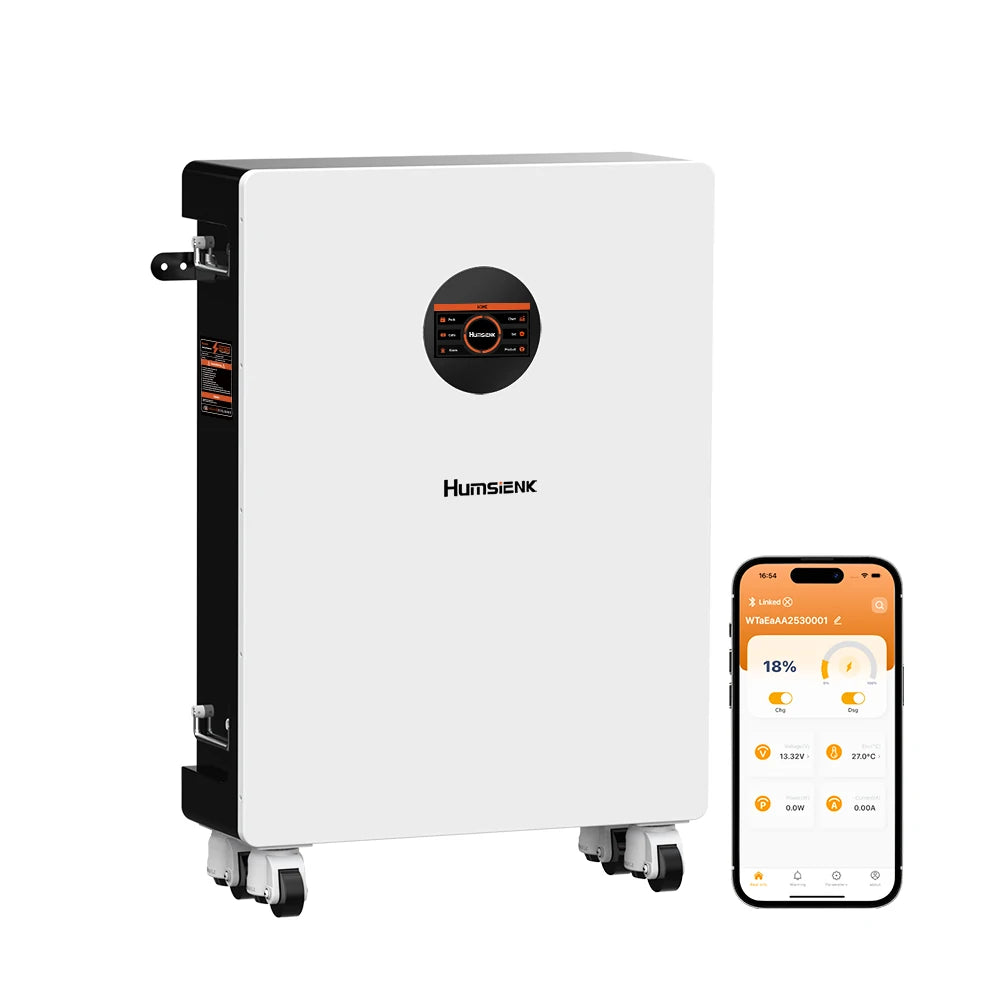 48V 300Ah Wall Mounted Bluetooth Lifepo4 Battery product photo from Humsienk
